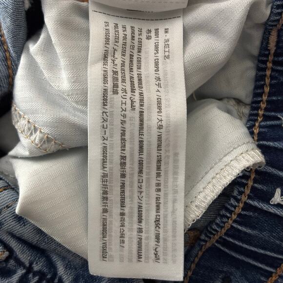 ABERCROMBIE KIDS “High Rise Mini Mom Jean” Girls Size 11/12 - Picture 7 of 8